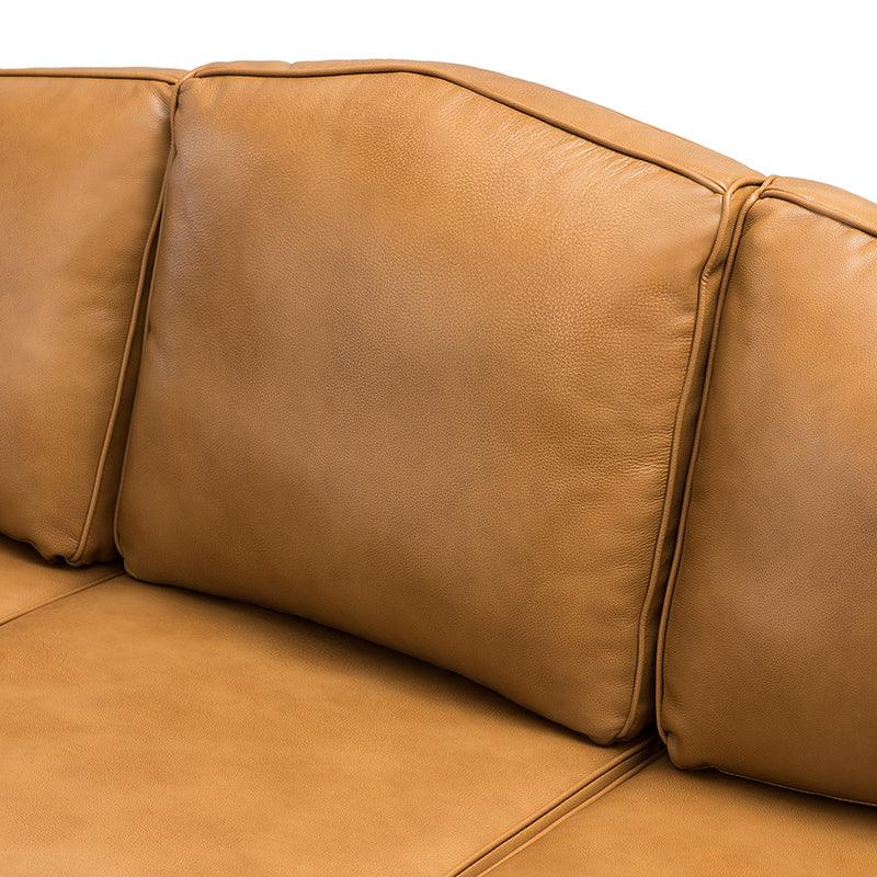 Erasmo 81&quot; Leather Sofa - Hulala Home
