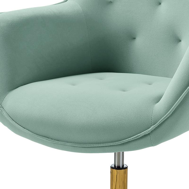 Mint green swivel chair hot sale