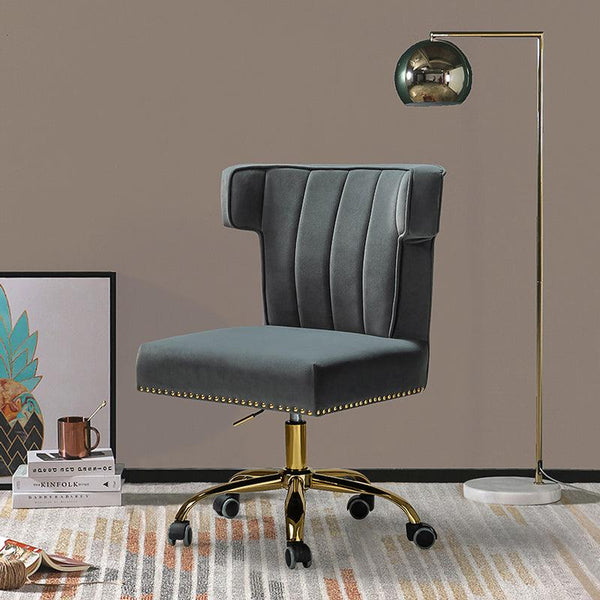 Nadine Velvet Office Chair - Hulala Home
