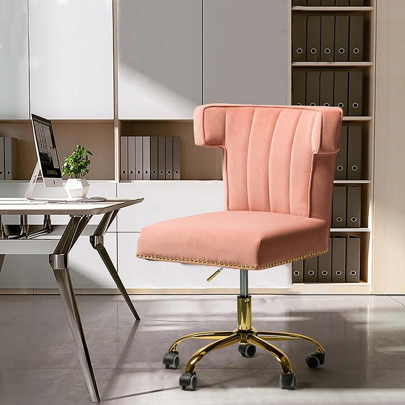 Nadine Velvet Office Chair - Hulala Home