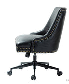 Juniper Vegan Leather Office Chair - Hulala Home