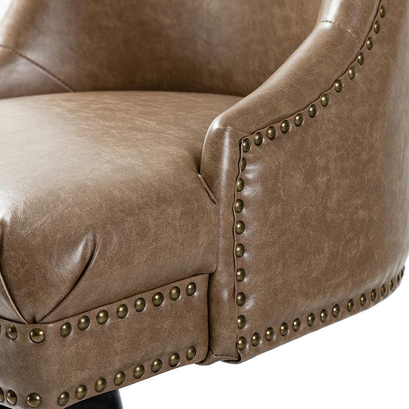 Juniper Vegan Leather Office Chair - Hulala Home