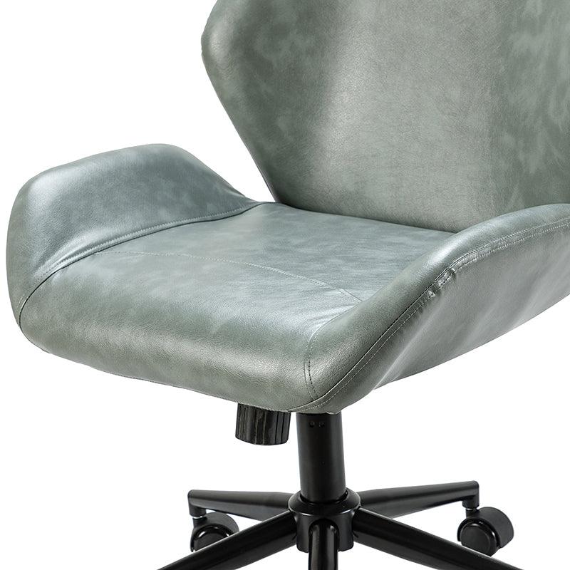 Quentina Vegan Leather Office Chair Hulala Home