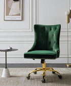 Adega Velvet Adjustable Office Chair - Hulala Home