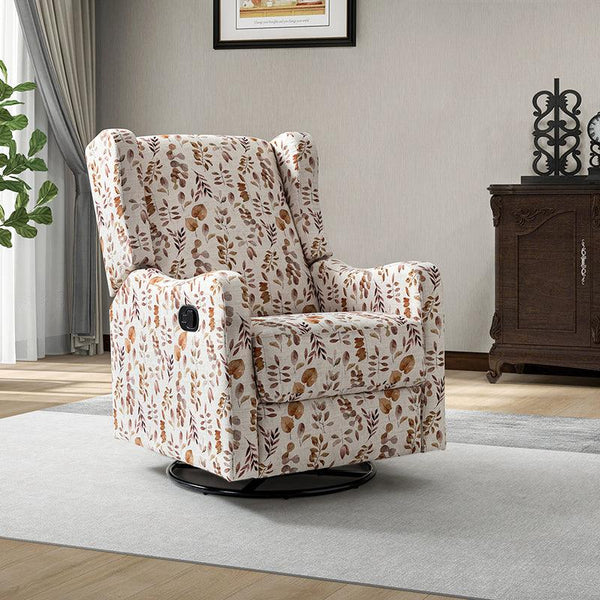 Damian Manual Swivel Glider Recliner - Hulala Home