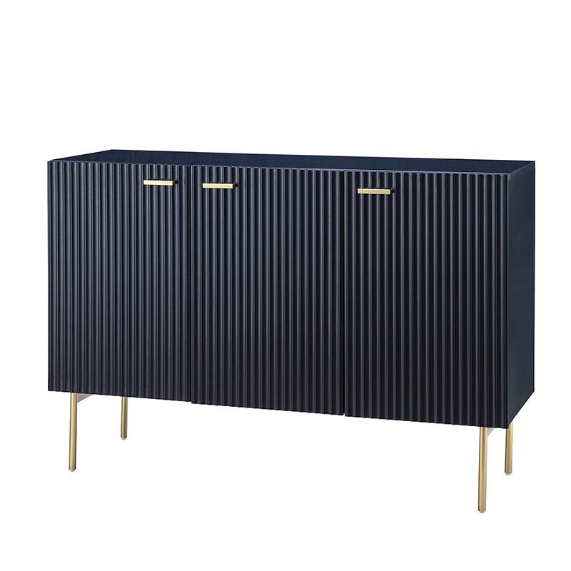 Roman Lacquer 3-Door Sideboard (47&quot;) - Hulala Home