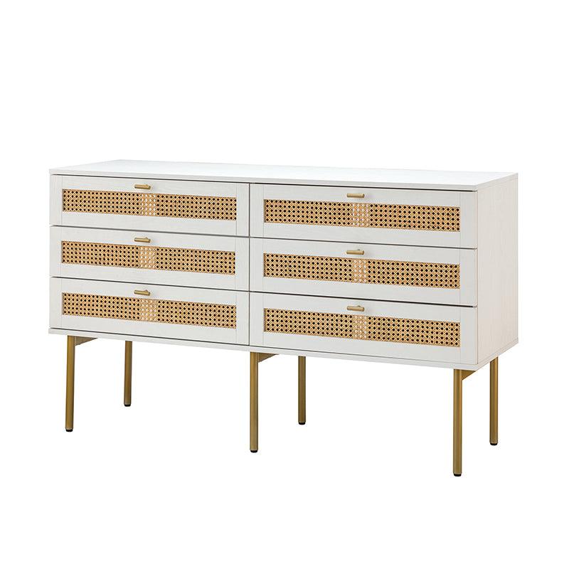 Domisili 6- Drawer 54&quot; Double Dresser - Hulala Home