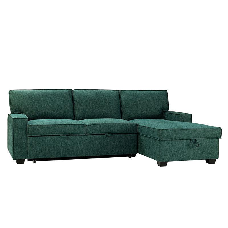 Sendera Upholstered Sleeper Sectional with Storage - Hulala Home