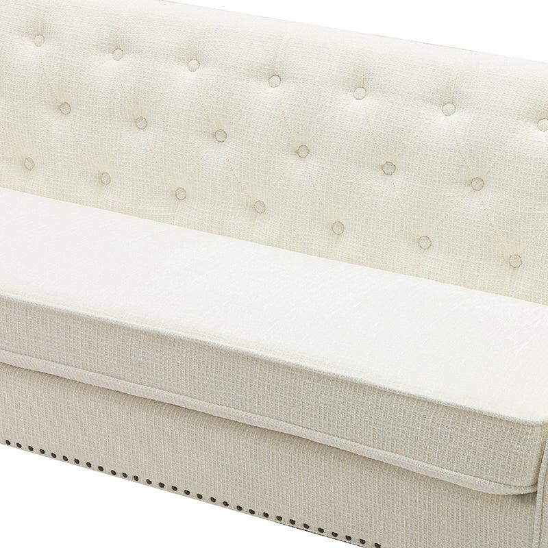 Eleusis 79&quot; Tufted Upholstered Sofa - Hulala Home