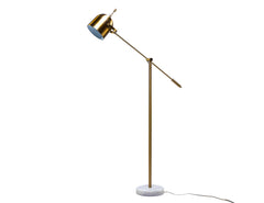 Easyshift™ 59" Gold Floor Lamp with Marble Base