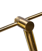 Easyshift™ 59" Gold Floor Lamp with Marble Base