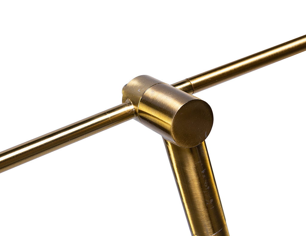 Easyshift™ 59" Gold Floor Lamp with Marble Base